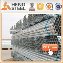 Fábrica de Tianjin Q235 48 mm Andamio Tubo de acero galvanizado de inmersión caliente (Andamio de 48 mm galvanizado Precio de tubería de acero)